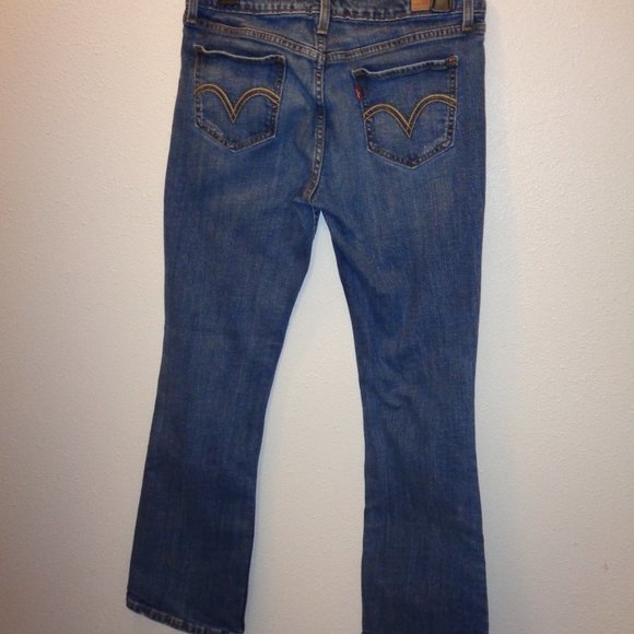 Levi's 518 Juniors Superlow Bootcut Jeans size 9 M - Picture 4 of 11